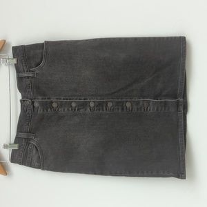 Levi's Button Fly Denim Skirt - 28